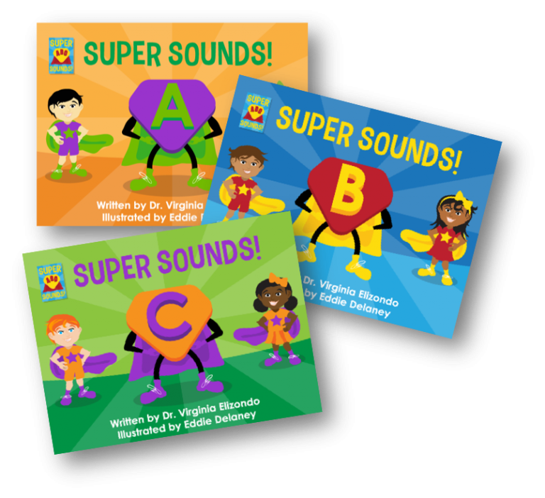 Super Sounds Phonics Book Covers